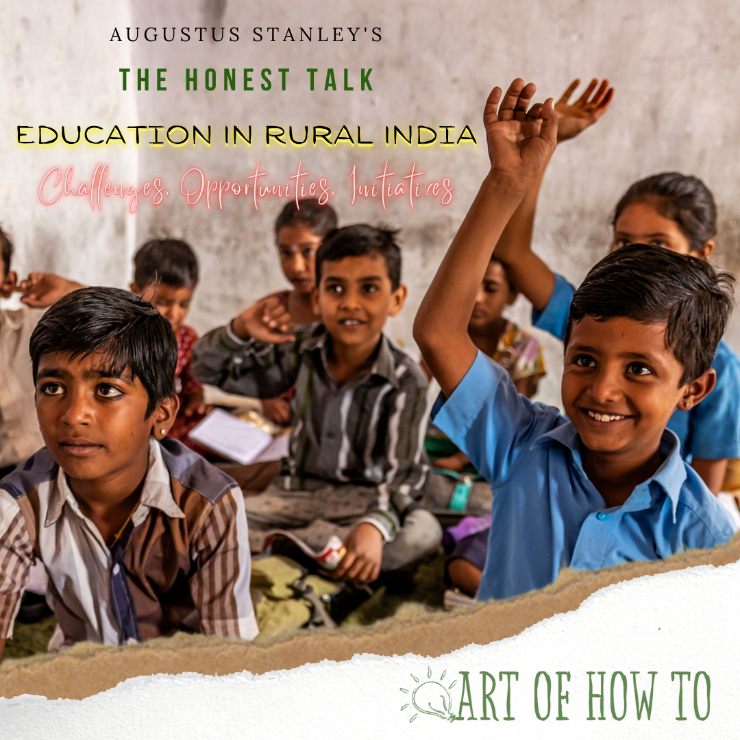 research paper on rural education in india